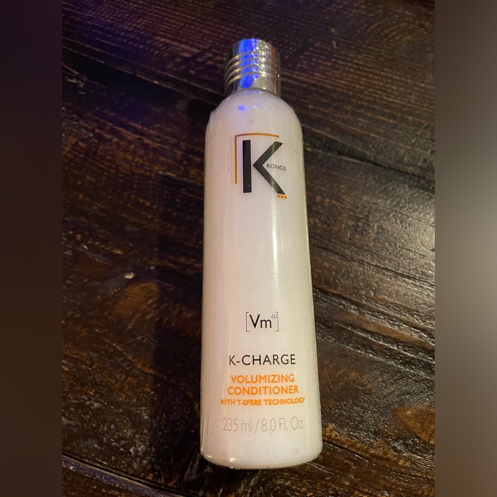 KRONOS Vm K-CHARGE Volumizing Hair Conditioning Treatment CONDITIONER 8 oz RARE!